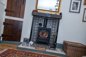 Decorative fireplace- click for photo gallery